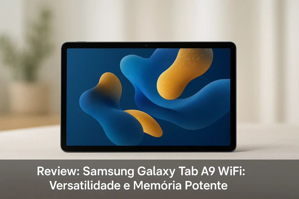 Samsung Galaxy Tab A9 WiFi: Versatilidade e Memória Potente