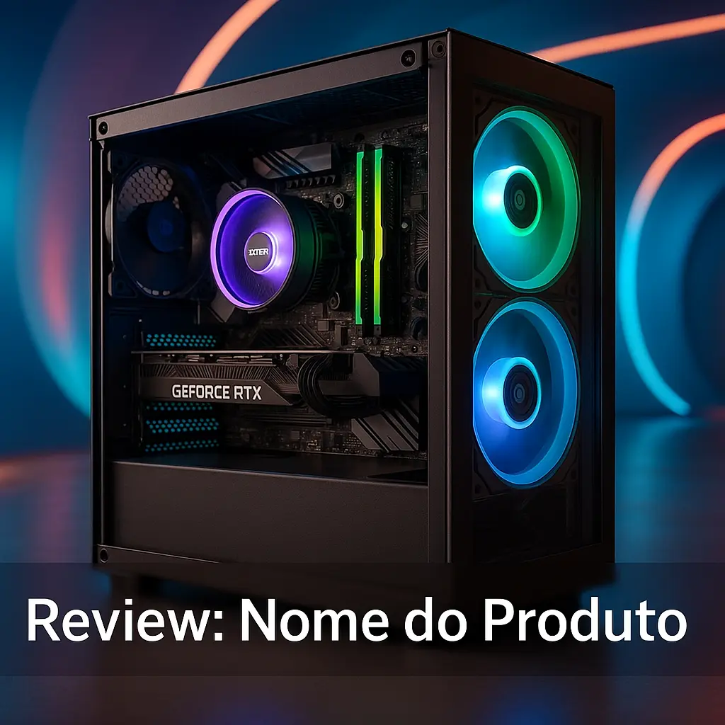 Monte seu PC: Ryzen 7 5700X3D, RTX 3060, 16GB, 512GB SSD