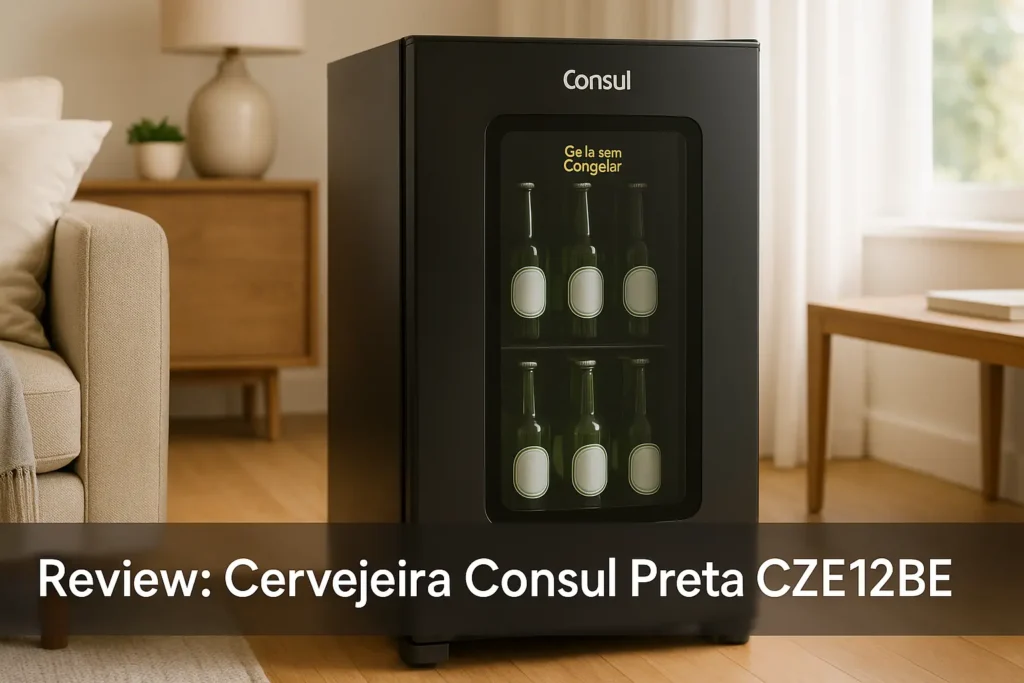 Cervejeira Consul Preta CZE12BE: Gela sem Congelar