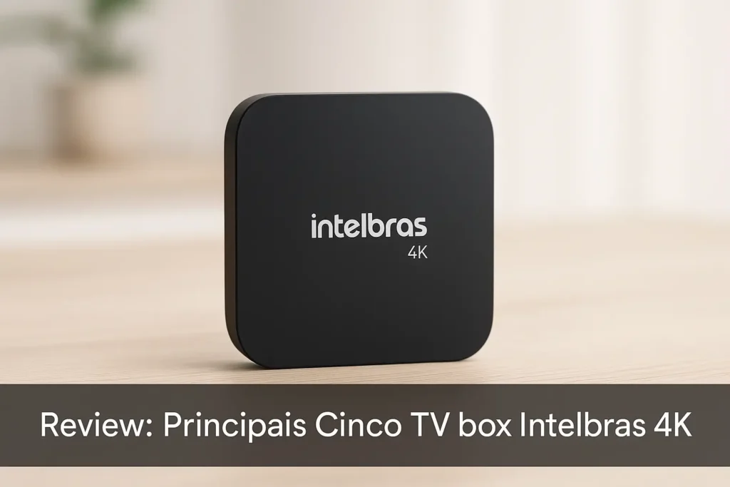 Principais Cinco TV box intelbras 4k