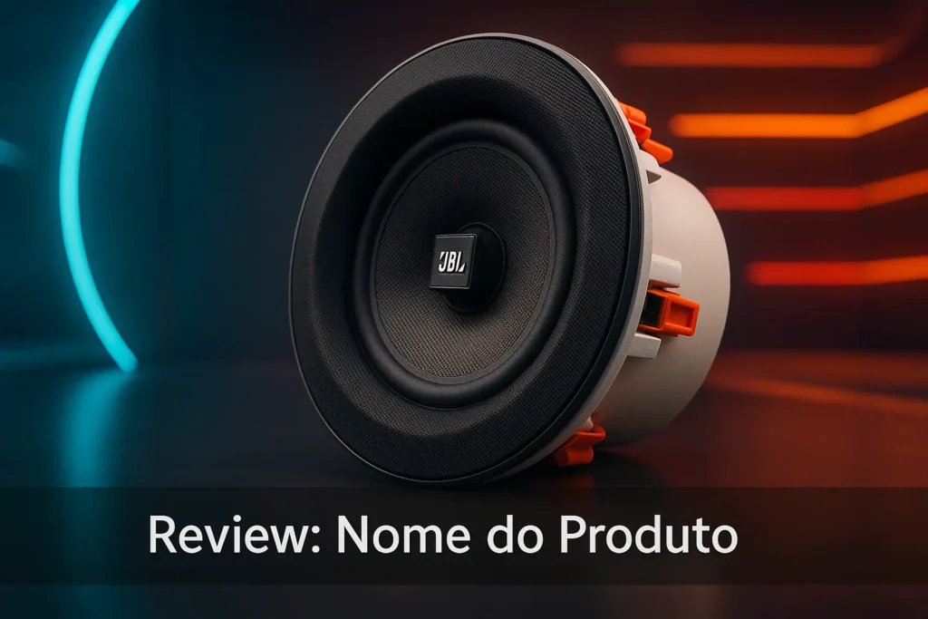 Lista de 5 Melhores: caixa JBL de embutir