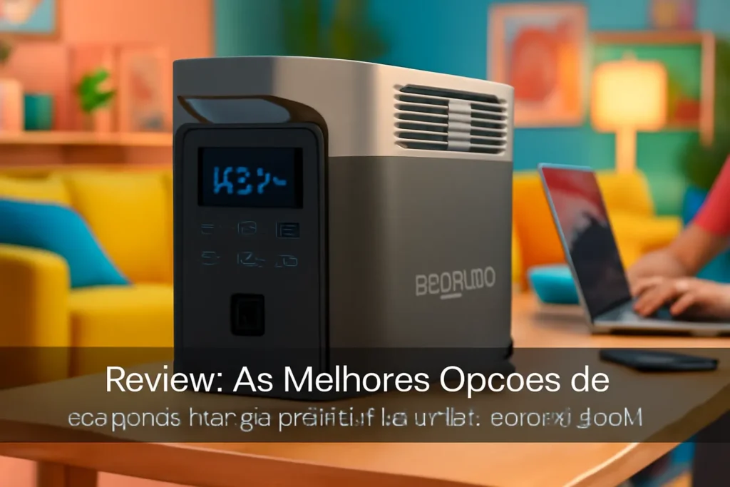 As 5 Melhores Opções de estação de energia portátil delta 2 max ecoflow 3400w