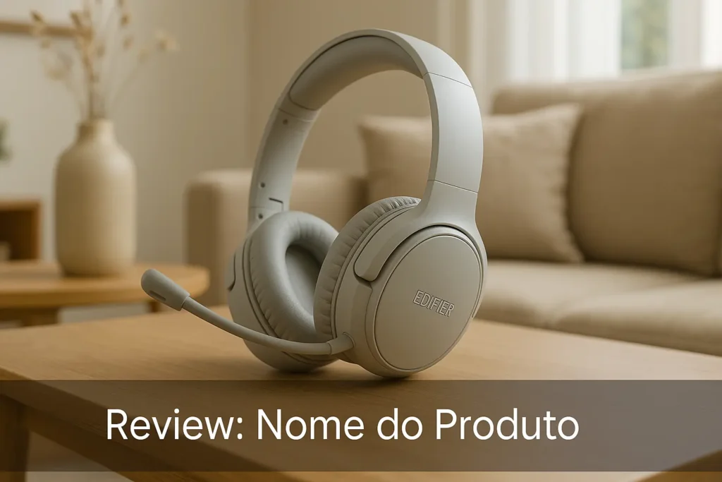 Principais Cinco Edifier headset