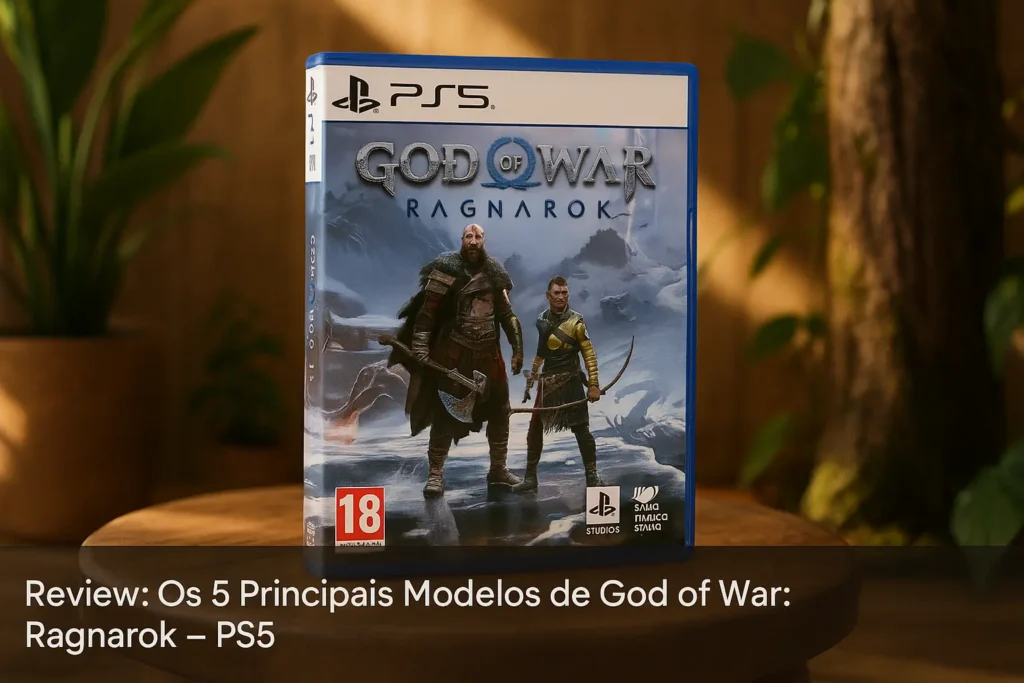 Os 5 Principais Modelos de jogo God of War: ragnarok – PS5