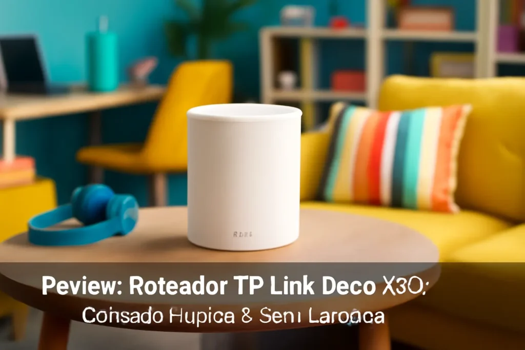 Roteador TP-Link Deco X60: Conexão Rápida e Sem Latência