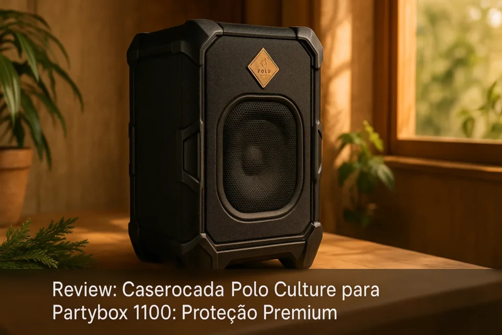 Case Reforçada Polo Culture para Partybox 1100: Proteção Premium