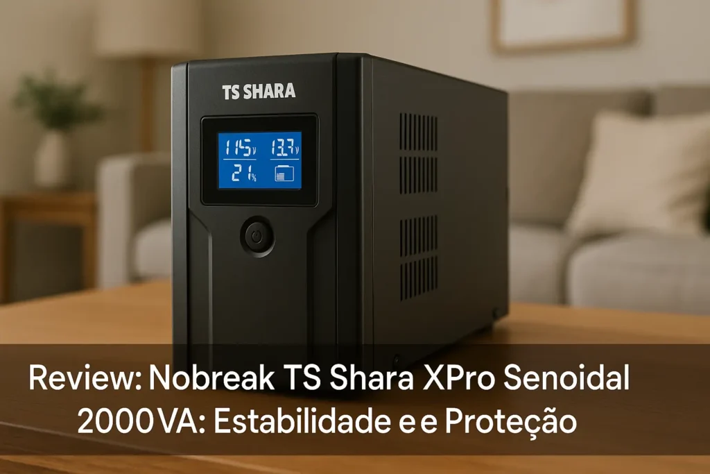 Nobreak TS Shara XPro Senoidal 2000VA: Estabilidade e Proteção
