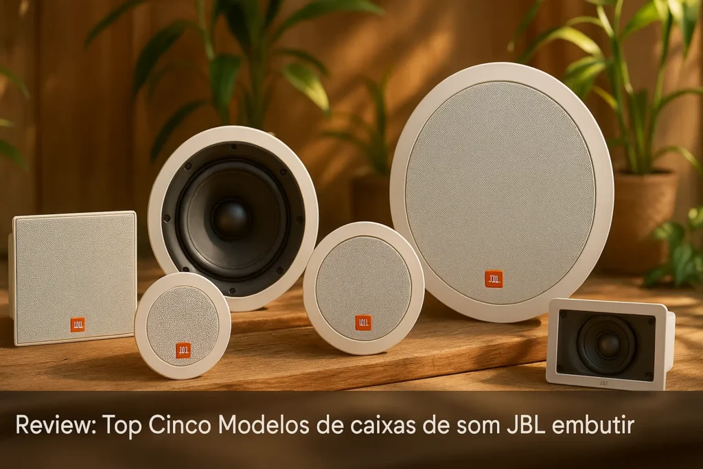Top Cinco Modelos de caixas de som JBL embutir