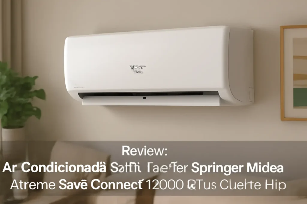 Ar Condicionado Split Inverter Springer Midea Xtreme Save Connect 12000 BTUs Quente/Frio: Desempenho e Eficiência