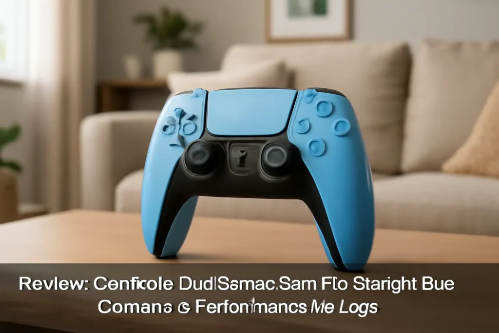 Controle DualSense Sem Fio PS5 Starlight Blue: Conforto e Performance no Jogo