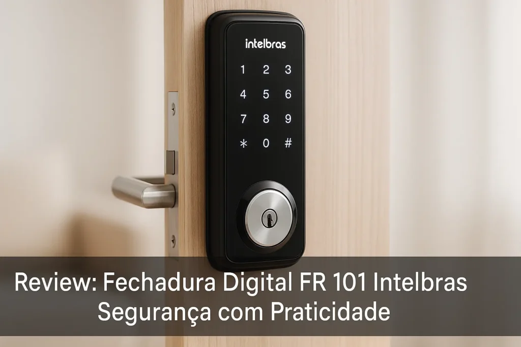 Fechadura Digital FR 101 Intelbras: Segurança com Praticidade