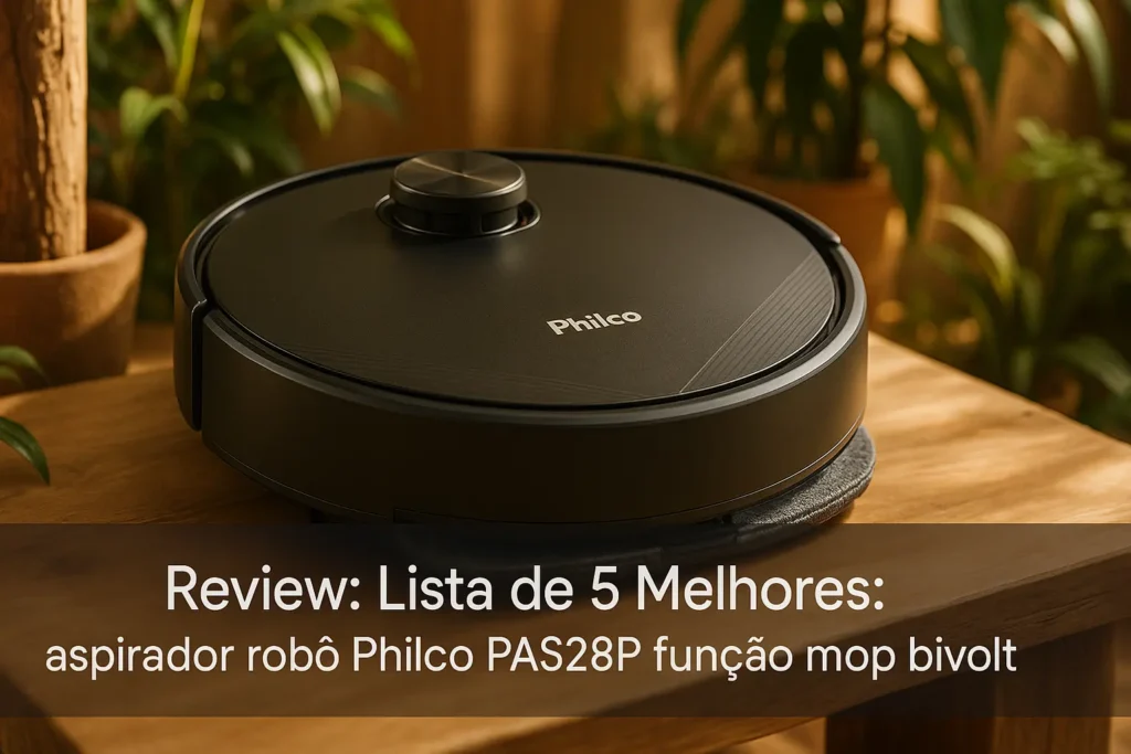 Lista de 5 Melhores: aspirador robô philco pas28p função mop bivolt