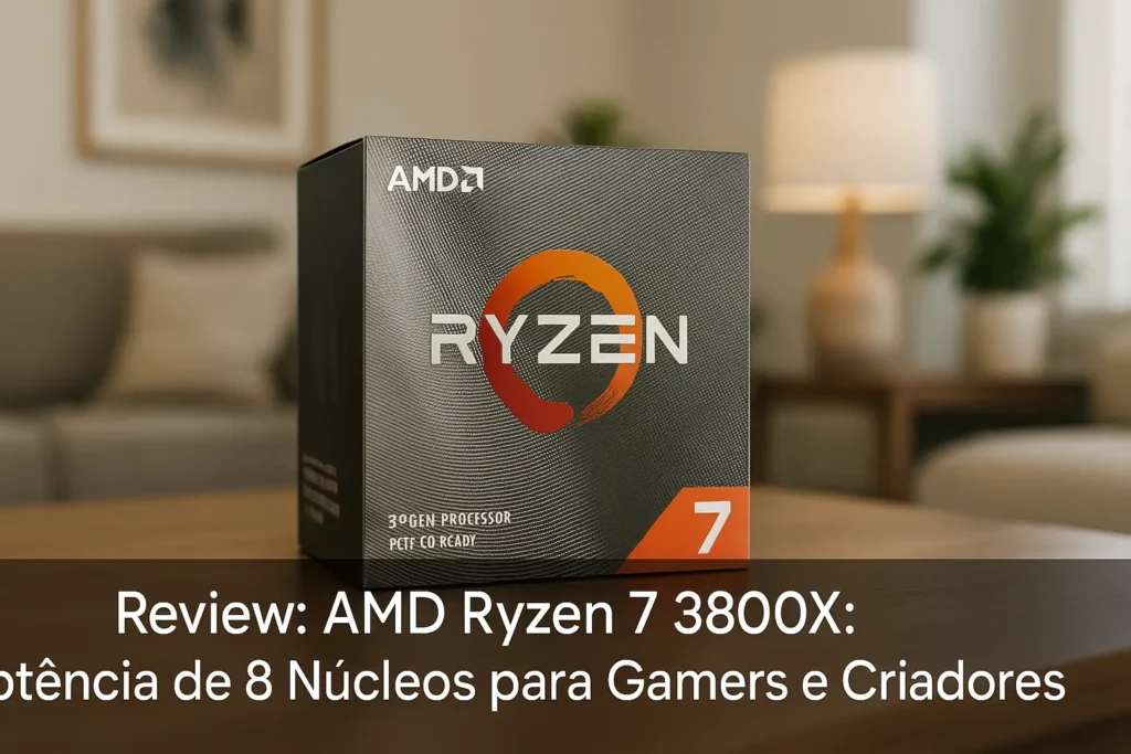 AMD Ryzen 7 3800X: Potência de 8 Núcleos para Gamers e Criadores