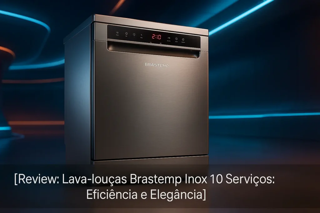 Lava-louças Brastemp Inox 10 Serviços: Eficiência e Elegância