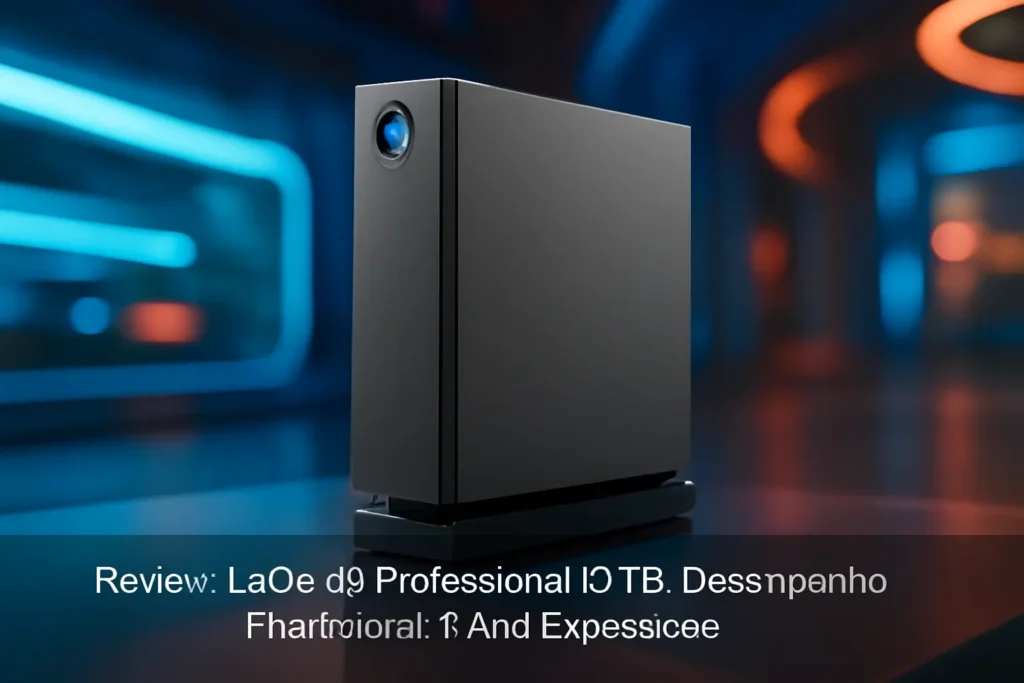 LaCie D2 Professional 10 TB: Desempenho Profissional e Alta Capacidade
