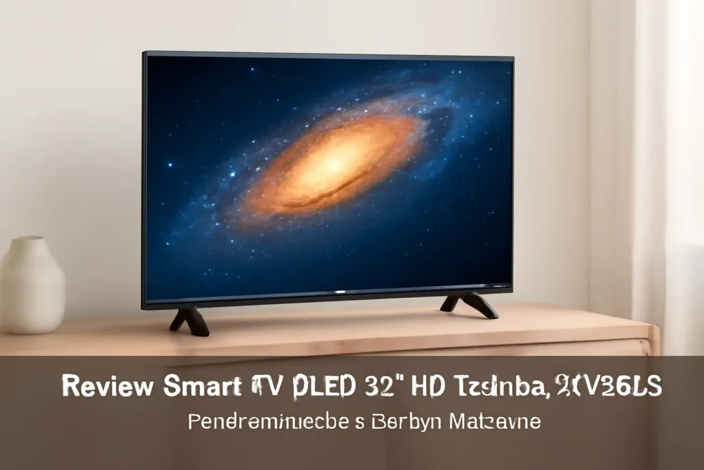 Smart TV DLED 32'' HD Toshiba 32V35LS: Funcionalidade e Design Moderno
