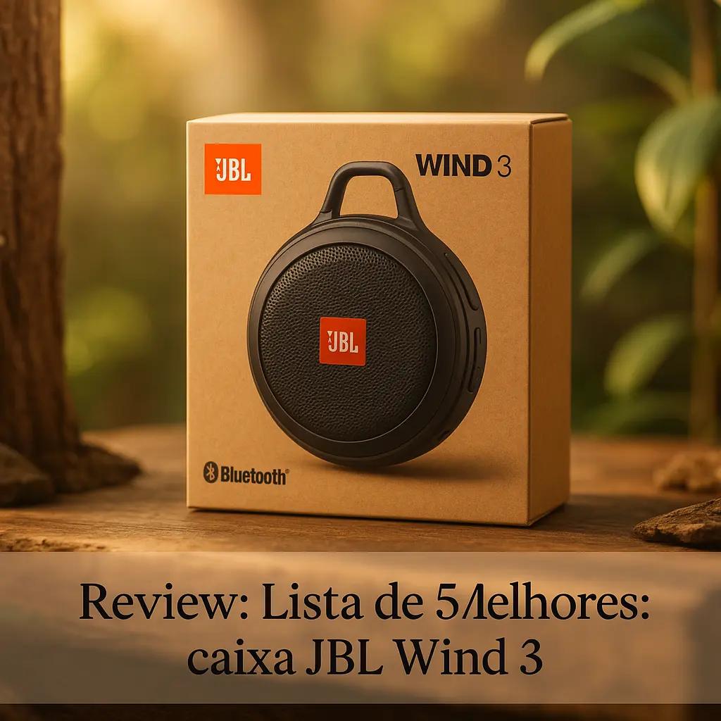 Lista de 5 Melhores: caixa JBL wind 3