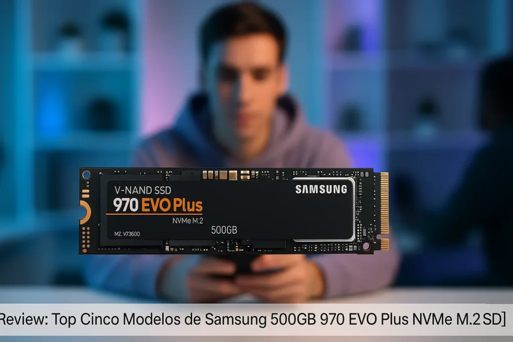 Top Cinco Modelos de Samsung 500gb 970 EVO plus nvme m.2 SSD
