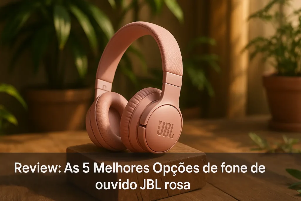 As 5 Melhores Opções de fone de ouvido JBL rosa