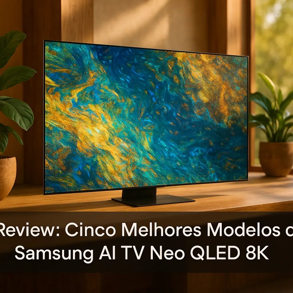 Cinco Melhores Modelos de Samsung AI TV NEO QLED 8k