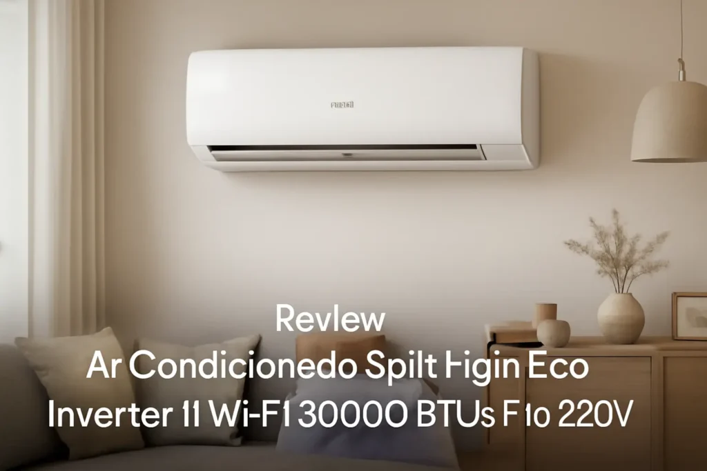 Ar Condicionado Split Elgin Eco Inverter II Wi-Fi 30000 BTUs Frio 220V
