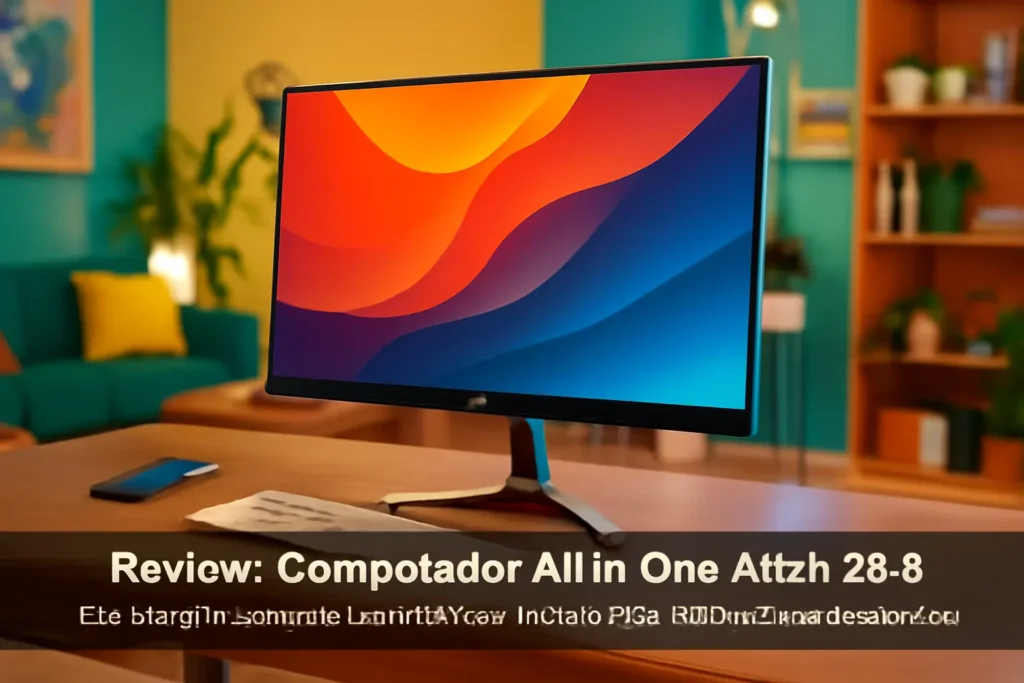 Computador All in One Aitek 23.8" Full HD LED 75Hz Intel Core i5 512GB SSD 8GB RAM USB HDMI - Para Trabalho e Entretenimento