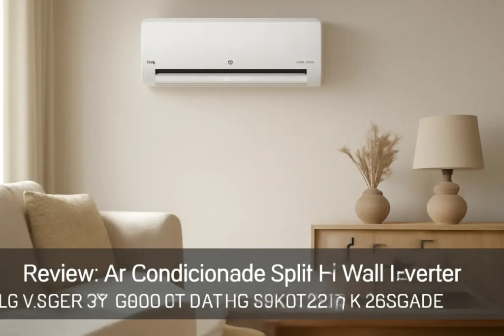 Ar Condicionado Split Hi Wall Inverter LG Voice R-32 12000 BTU/h Frio S3NQ12JA31K.EB2GAMZ