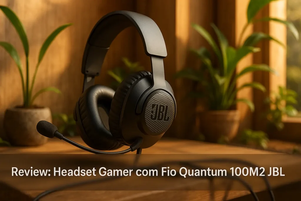 Principais Cinco headset gamer com fio quantum 100m2 JBL