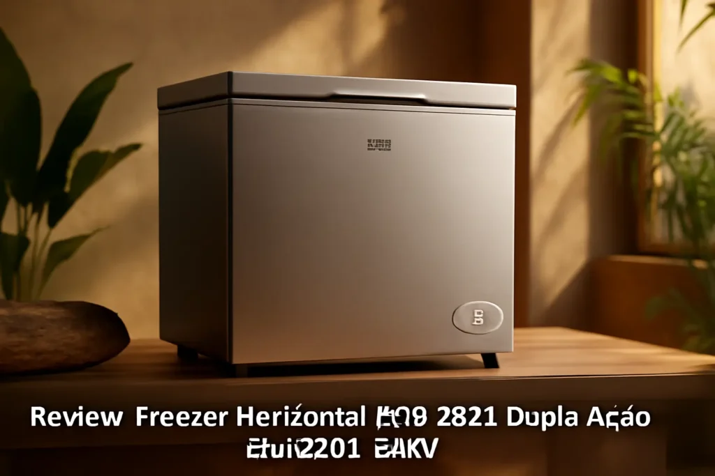 Freezer Horizontal EOS 282L Dupla Ação EFH350X 220V: Alta Performance e Eficiência Energética