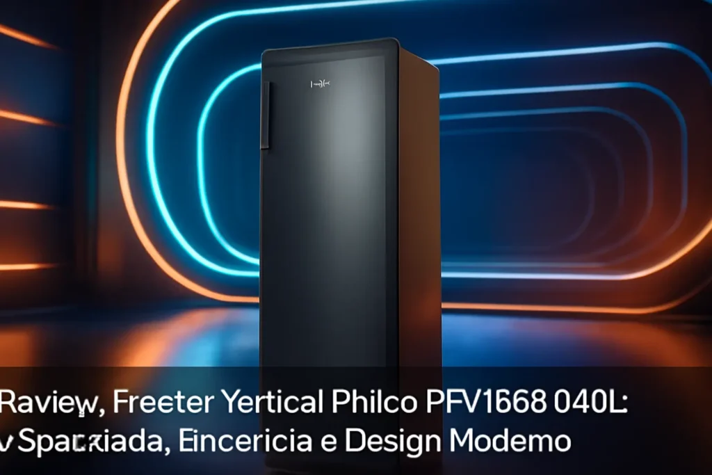 Freezer Vertical Philco PFV165B 140L: Capacidade, Eficiência e Design Moderno