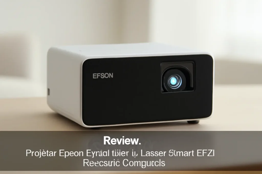Projetor Epson EpiqVision® Laser Smart EF21 – Portátil e Compacto