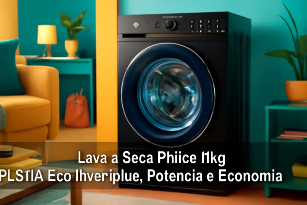 Lava e Seca Philco 11kg PLS11A Eco Invertplus: Potência e Economia