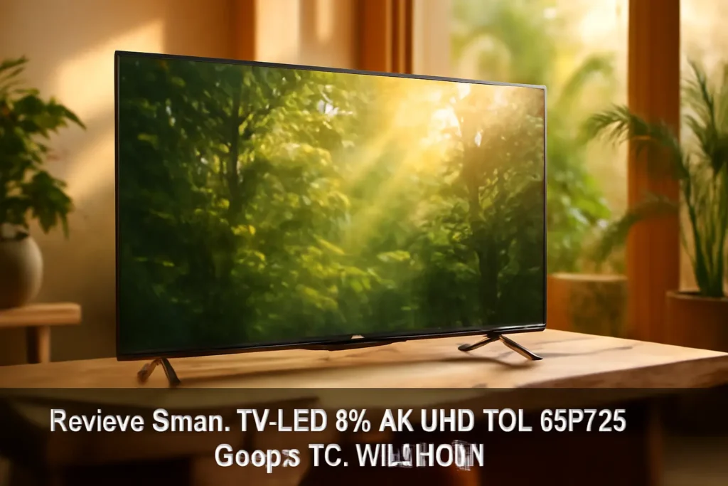 Smart TV LED 65" 4K UHD TCL 65P725 - Google TV, Wifi, HDMI