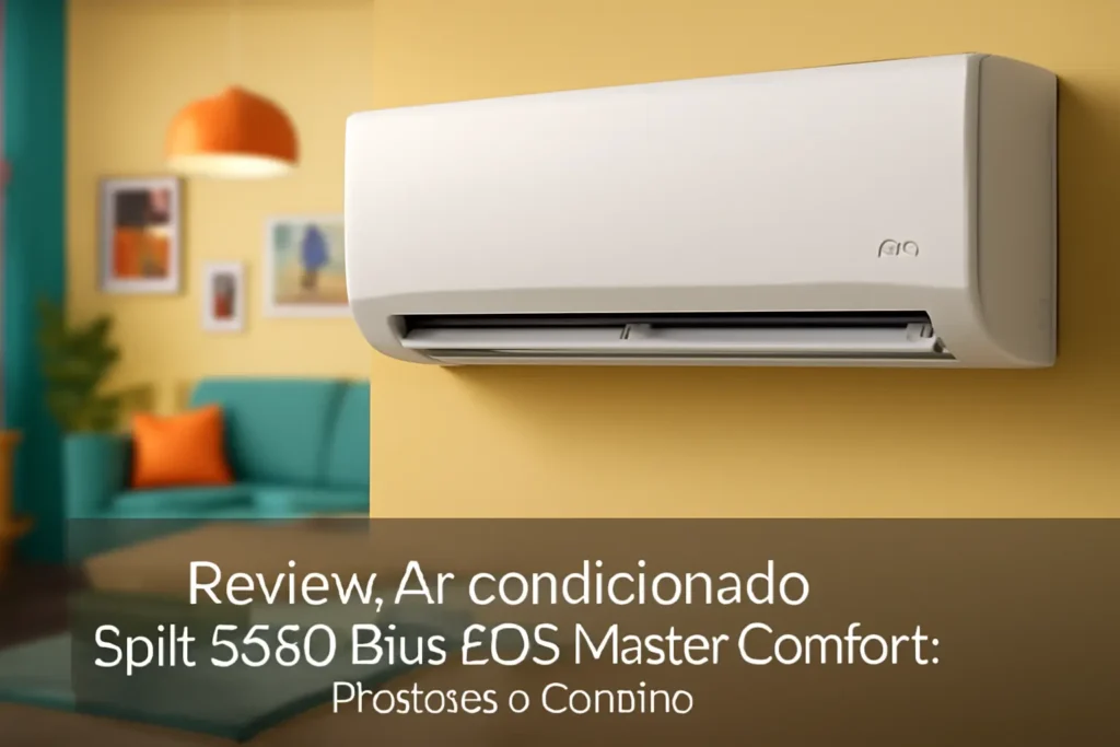 Ar-condicionado Split 9000 Btus EOS Master Comfort: Eficiência e Conforto
