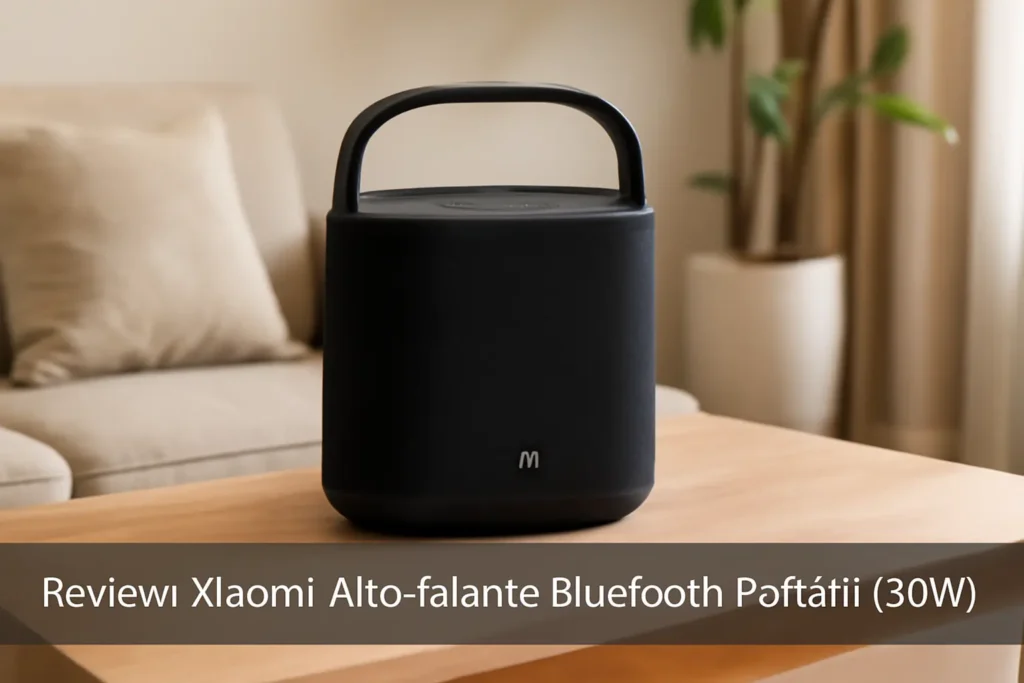 Xiaomi Alto-falante Bluetooth Portátil (30W): Som Potente e Conectividade Avançada