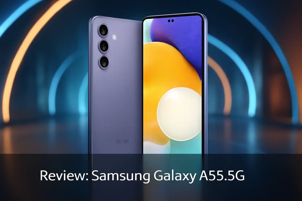 Samsung Galaxy A55 5G: Câmera Tripla de 50MP, Tela Super AMOLED 120Hz e Design Premium