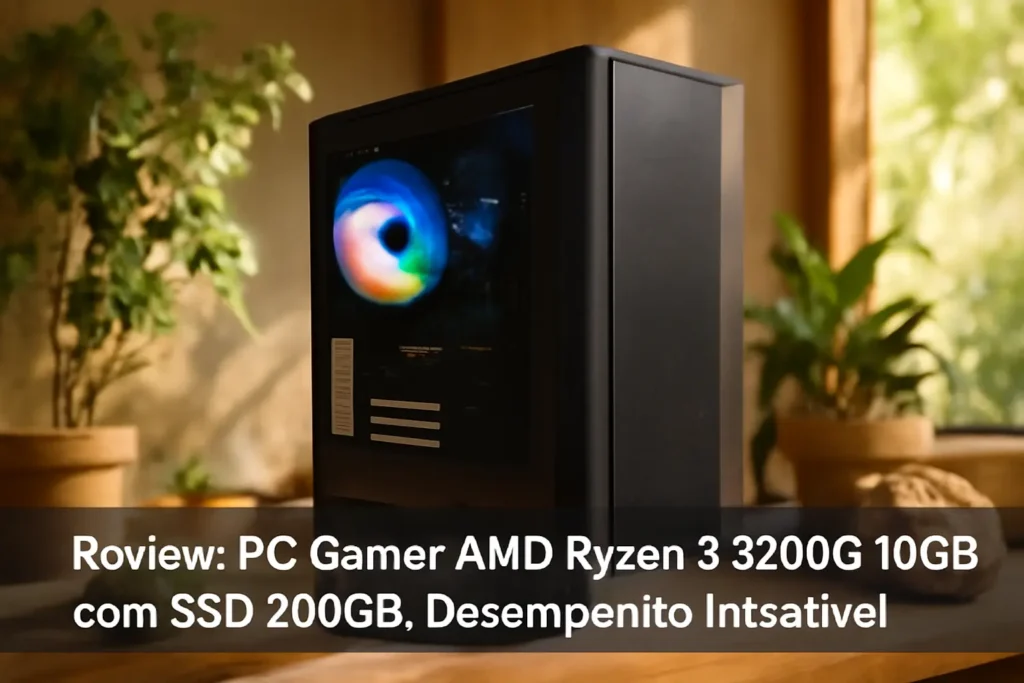 PC Gamer AMD Ryzen 3 3200G 16GB com SSD 240GB: Desempenho Imbatível