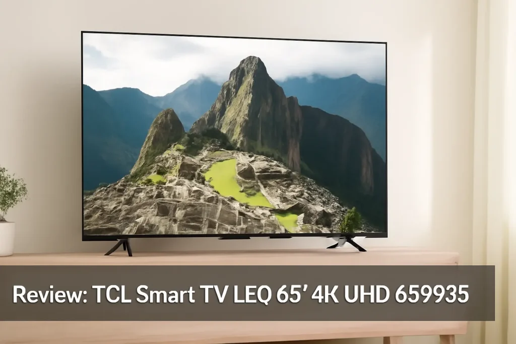 TCL Smart TV LED 65" 4K UHD 65P735 - Google TV, Wifi, HDMI