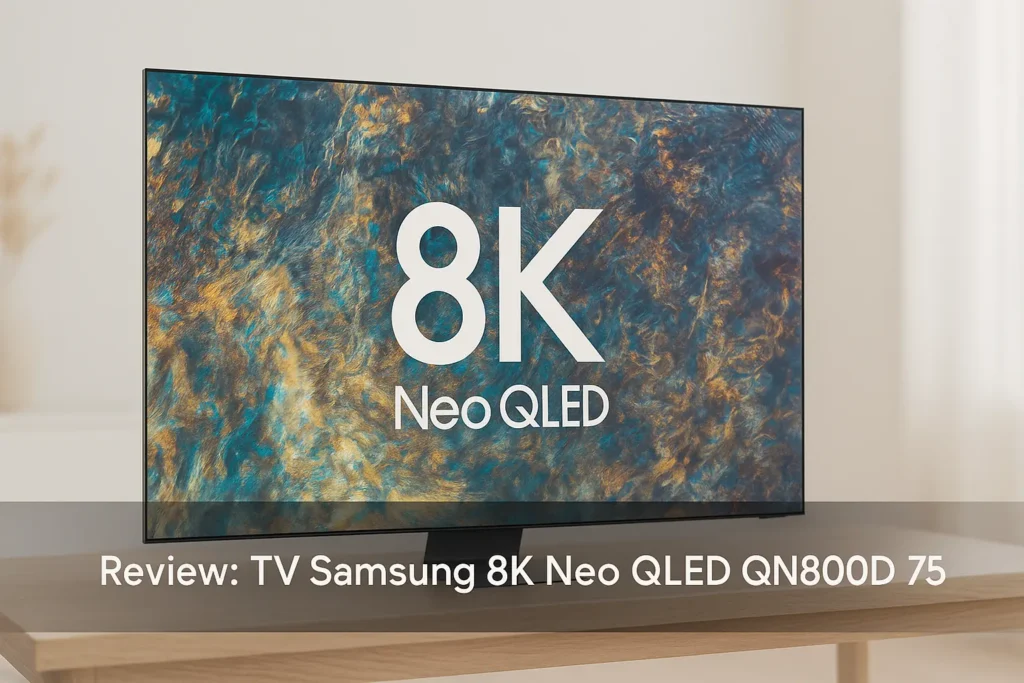 Cinco Melhores Modelos de TV Samsung 8k neo qled qn800d 75