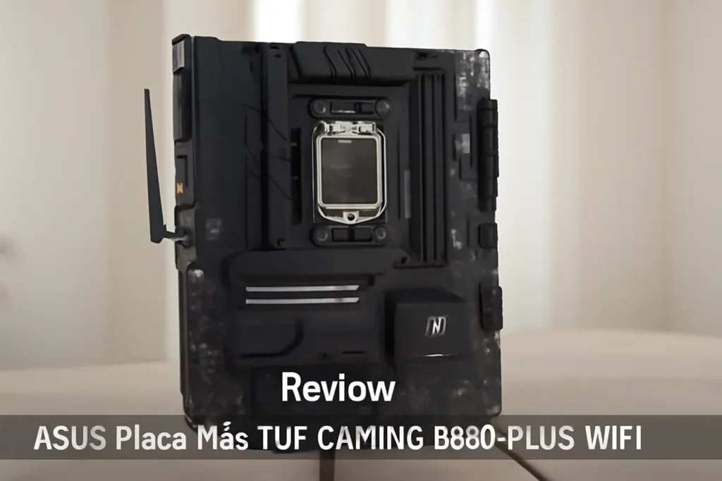 ASUS Placa Mãe TUF GAMING B650-PLUS WIFI: Potência e Desempenho para Gamers