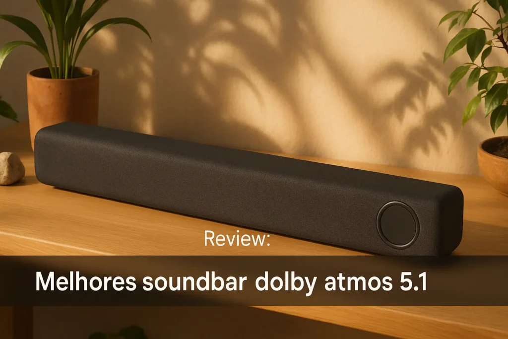 Melhores 5 soundbar dolby atmos 5.1