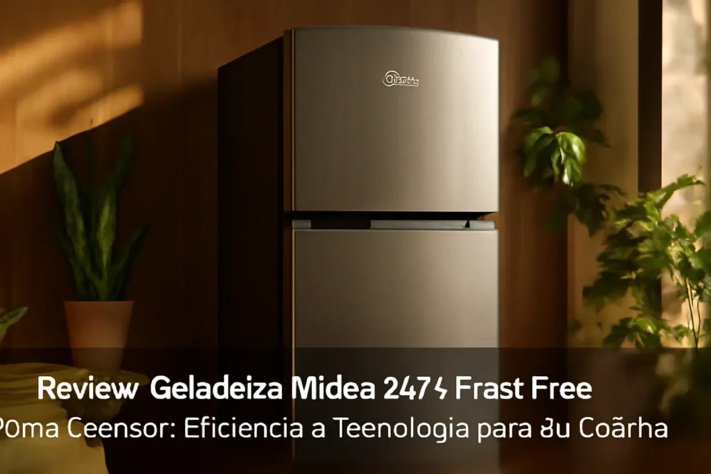 Geladeira Midea 347L Frost Free SmartSensor: Eficiência e Tecnologia para Sua Cozinha