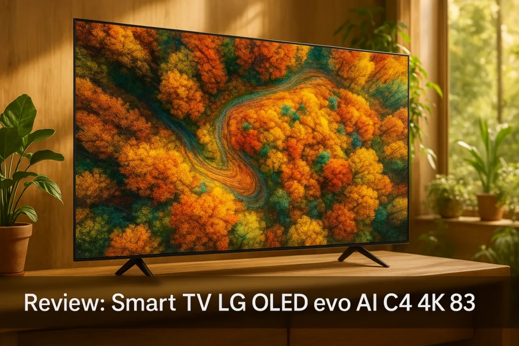 Top Cinco Smart TV LG OLED EVO AI C4 4K 83