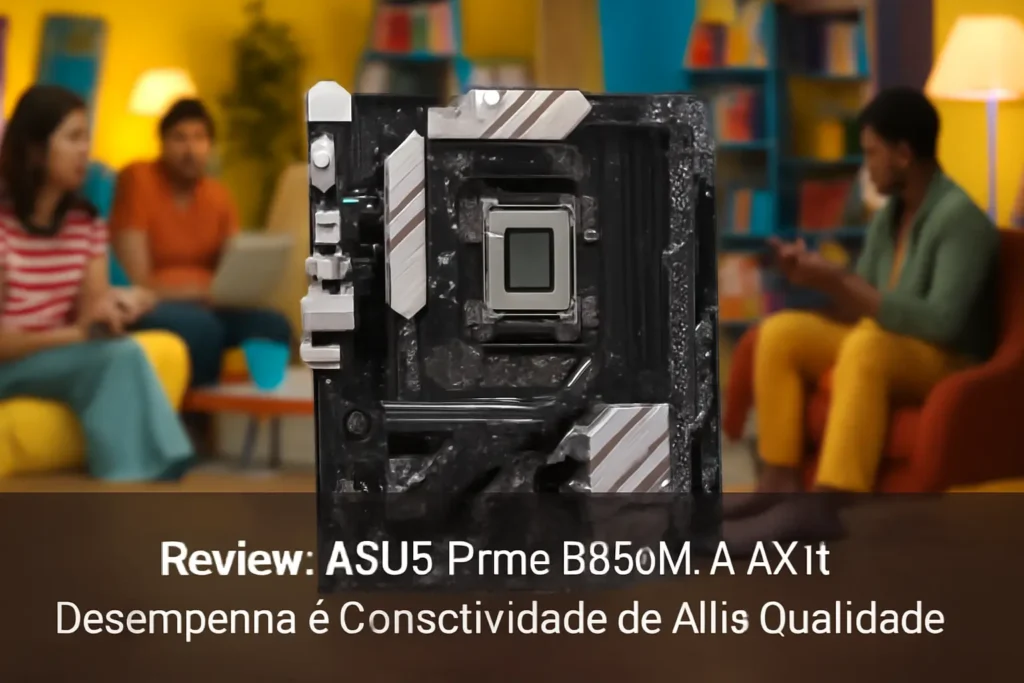 ASUS Prime B650M-A AX II: Desempenho e Conectividade de Alta Qualidade