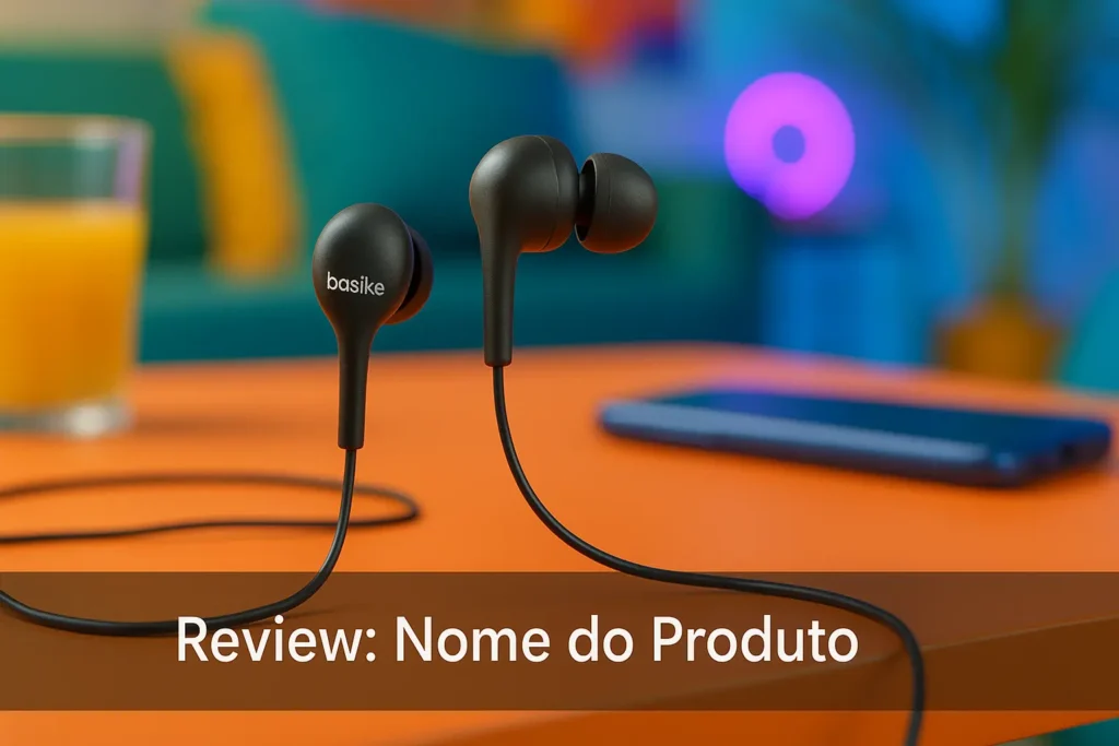 Lista de 5 Melhores: fone Basike com fio
