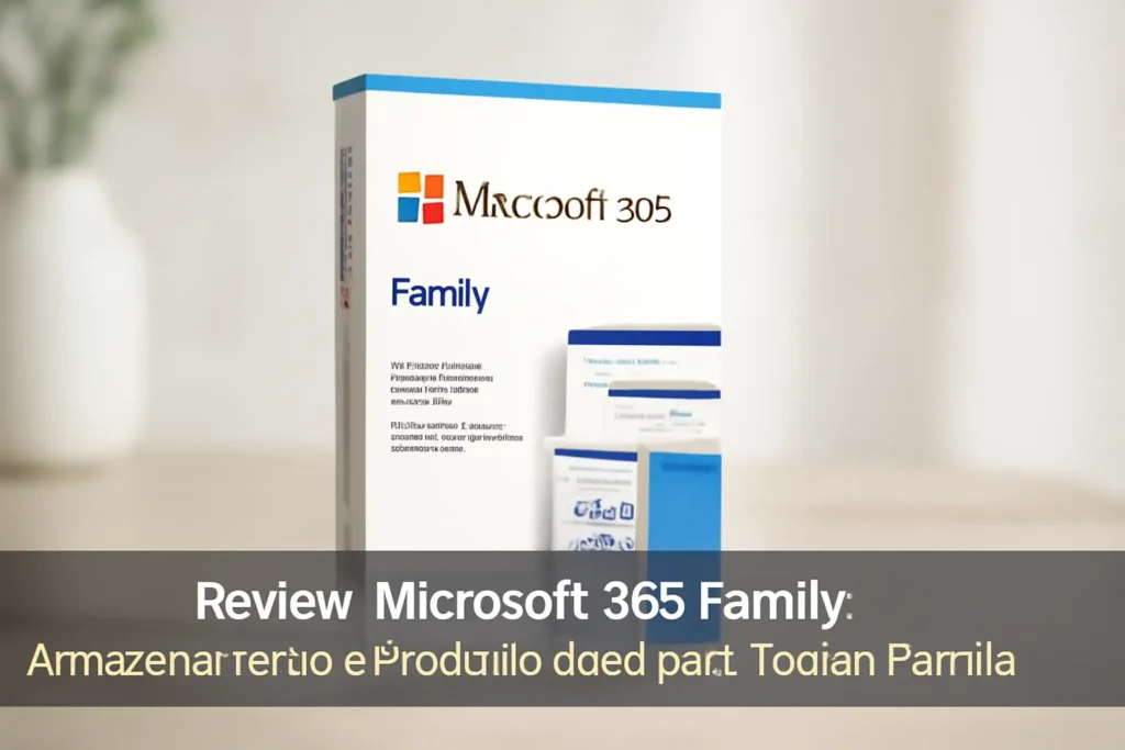 Microsoft 365 Family: Armazenamento e Produtividade para Toda a Família