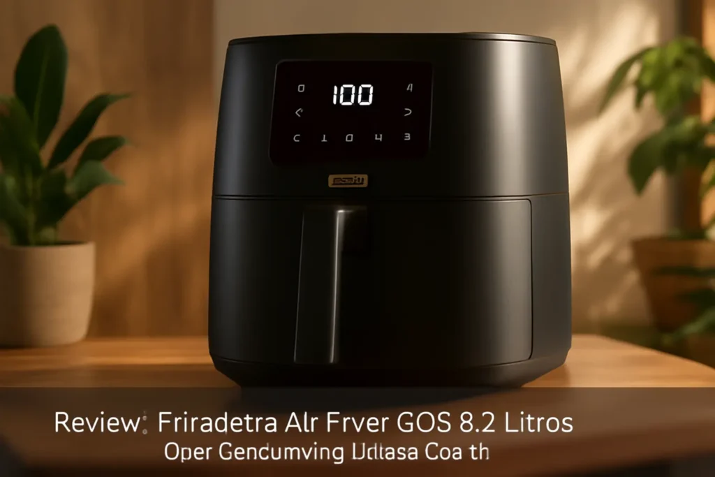 Fritadeira Air Fryer EOS 8,2 Litros Chef Gourmet Digital Compacta
