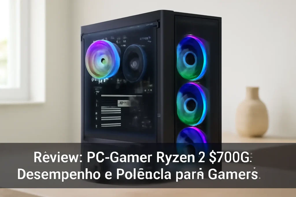 PC Gamer Ryzen 7 5700G: Desempenho e Potência para Gamers