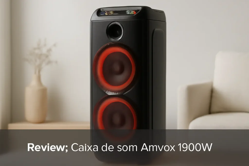 Top 5 Opções de caixa de som Amvox 1900w