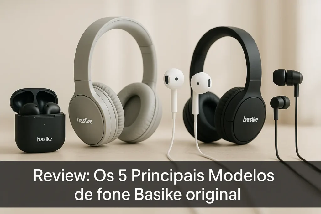 Os 5 Principais Modelos de fone Basike original
